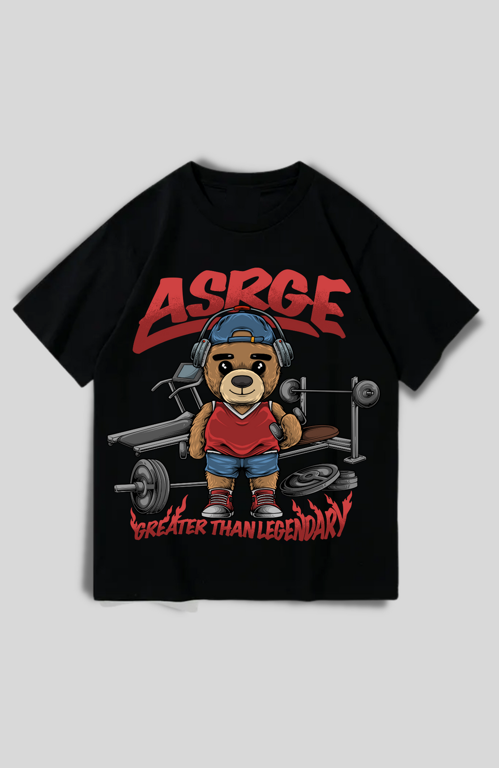 Greater Than Legendary Darebear // Black (Unisex)