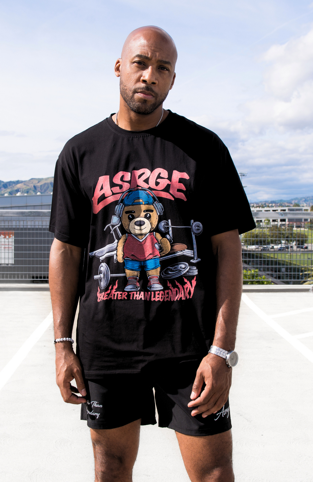 Greater Than Legendary Darebear // Black (Unisex)