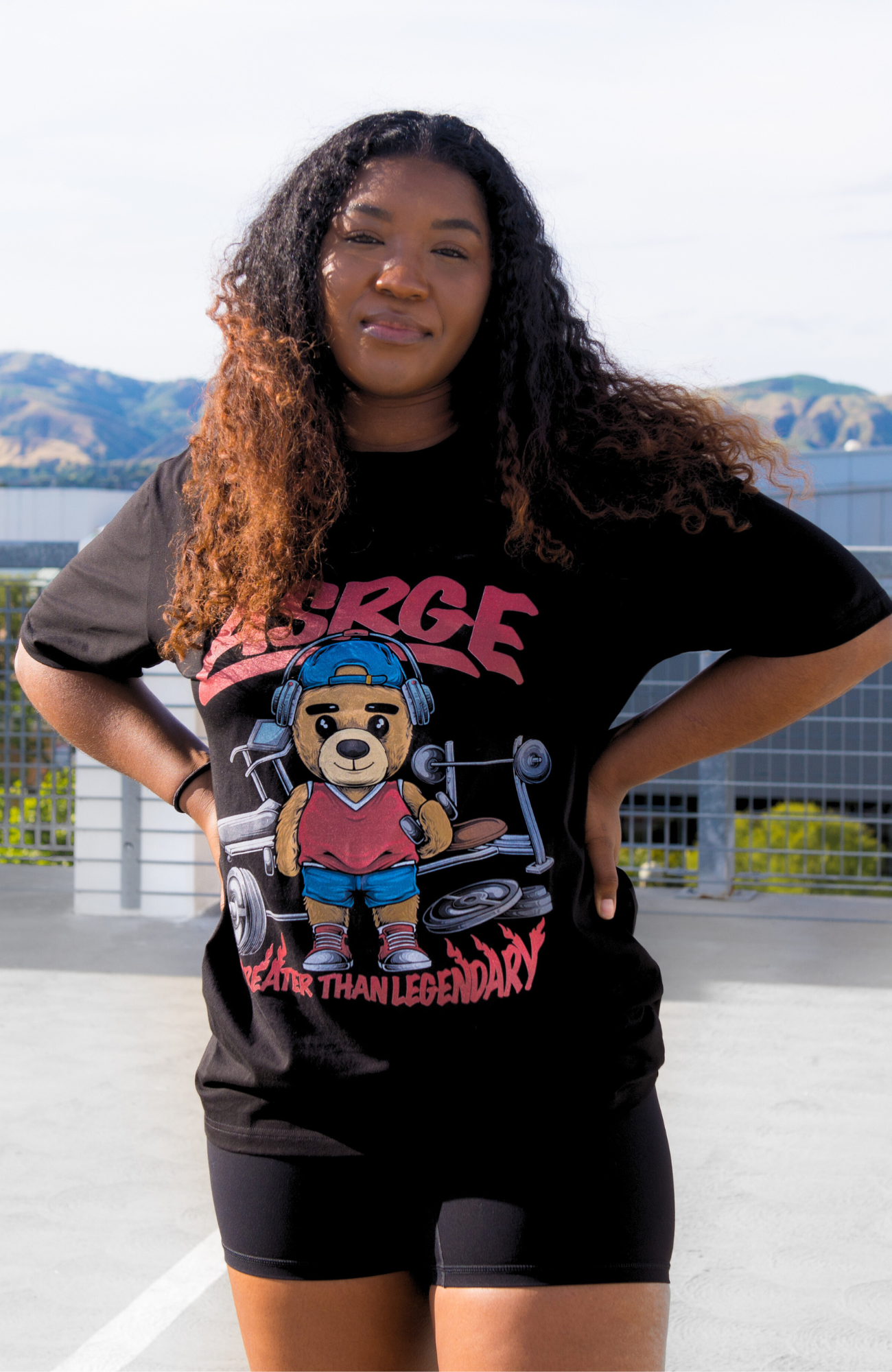 Greater Than Legendary Darebear // Black (Unisex)