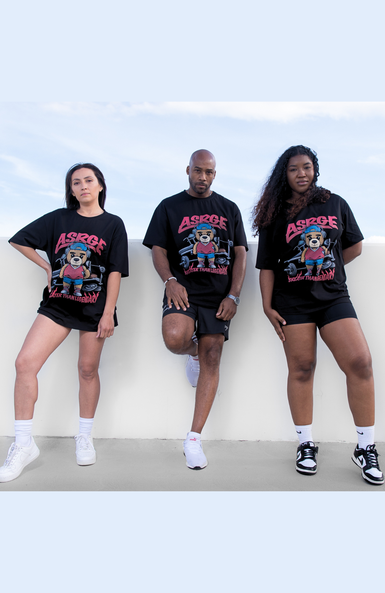 Greater Than Legendary Darebear // Black (Unisex)