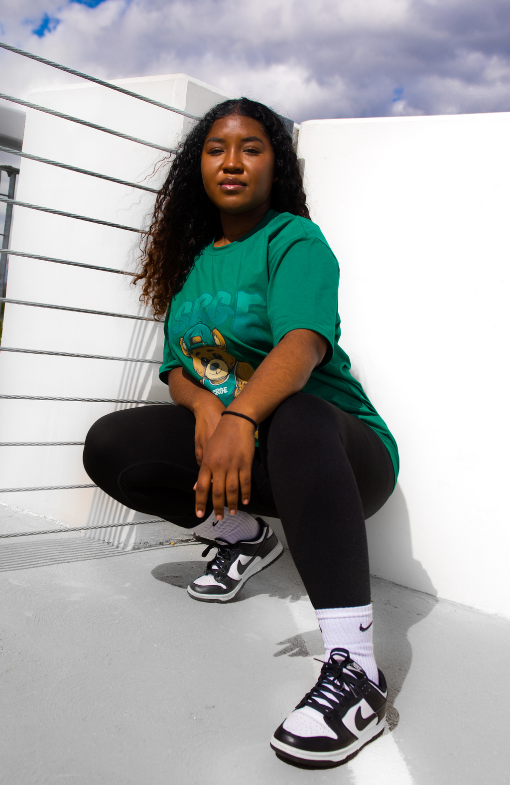 Fiery Deadlift  // Green (Unisex)