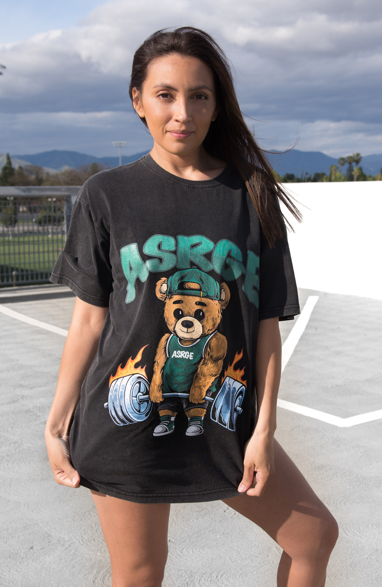 Fiery Deadlift  // Acid Vintage Tee (Unisex)