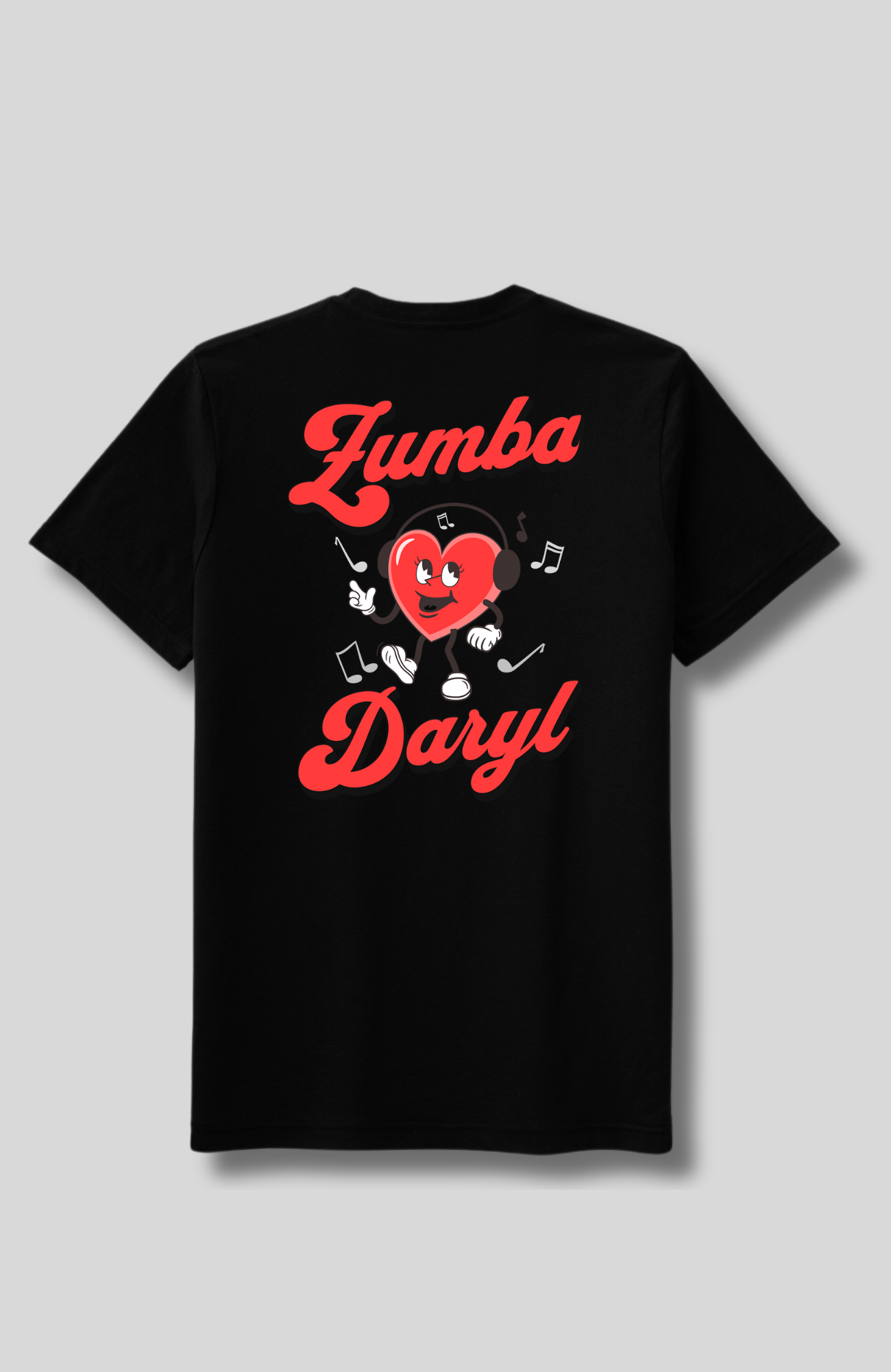Limited Edition "Zumba Daryl" Event Tees (Large Front Logo)