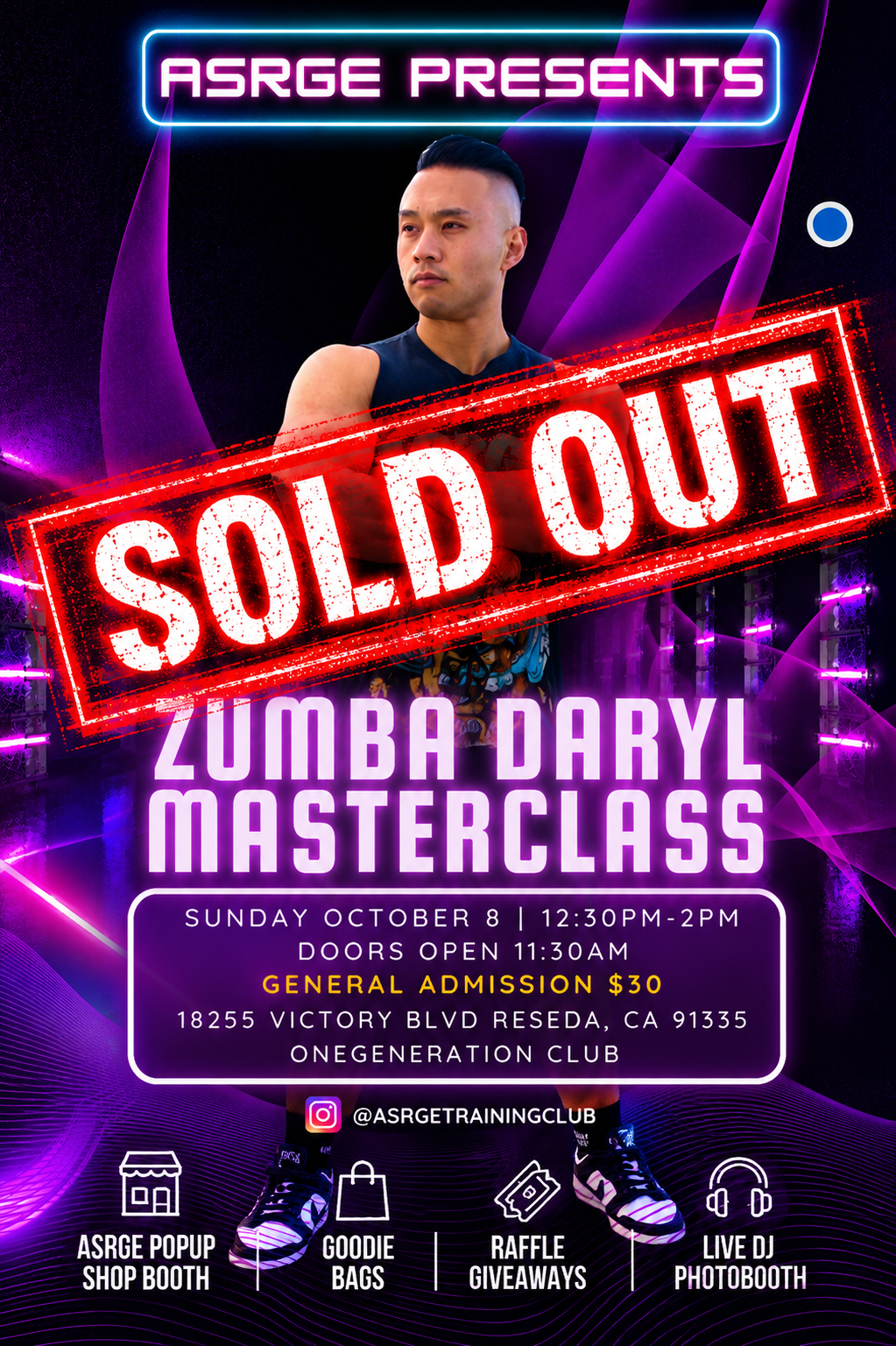 Zumba Daryl ASRGE Masterclass