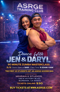 Jen & Daryl | 90 Minute Zumba Masterclass Tickets