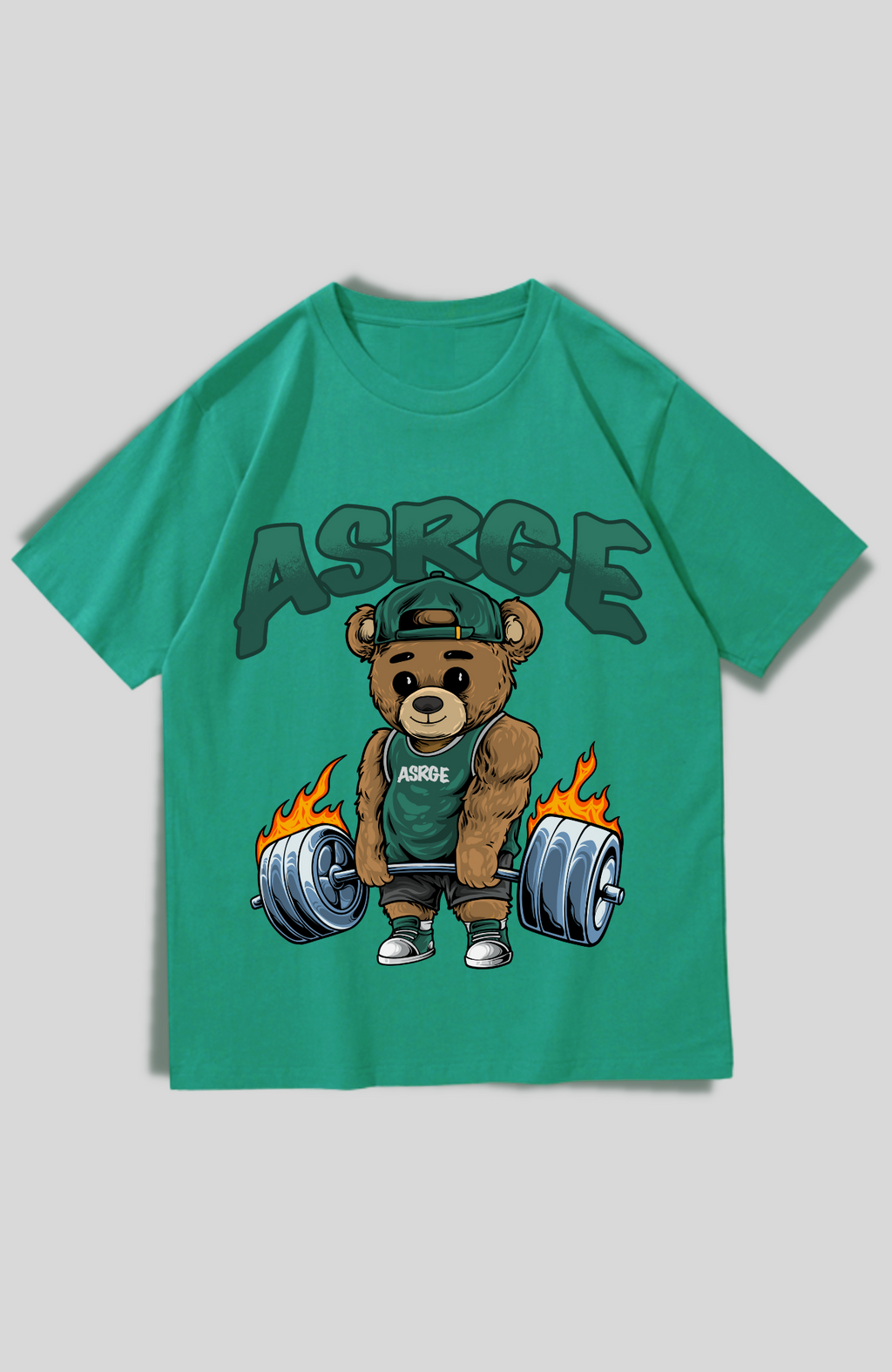 Fiery Deadlift  // Green (Unisex)