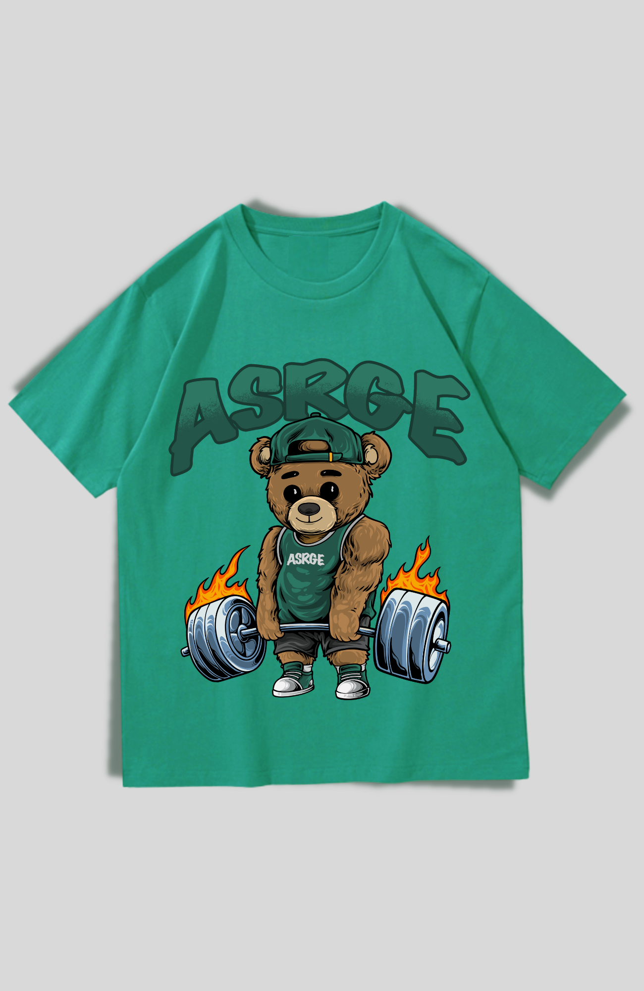 Fiery Deadlift  // Green (Unisex)