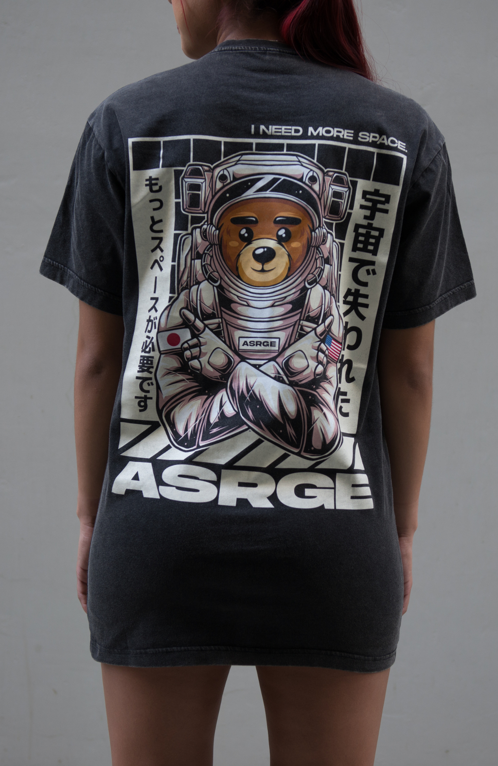 Space Darebear  // Oversized Vintage (Unisex)