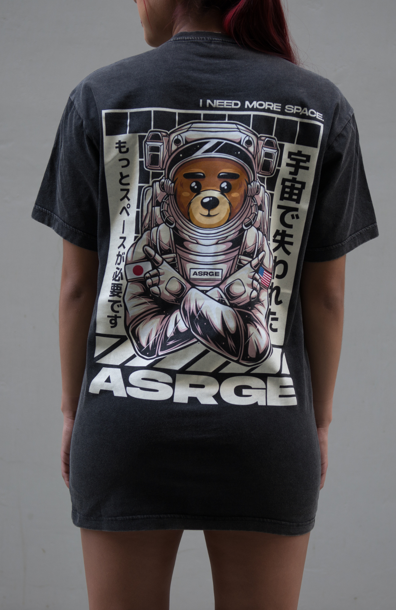 Space Darebear  // Oversized Vintage (Unisex)