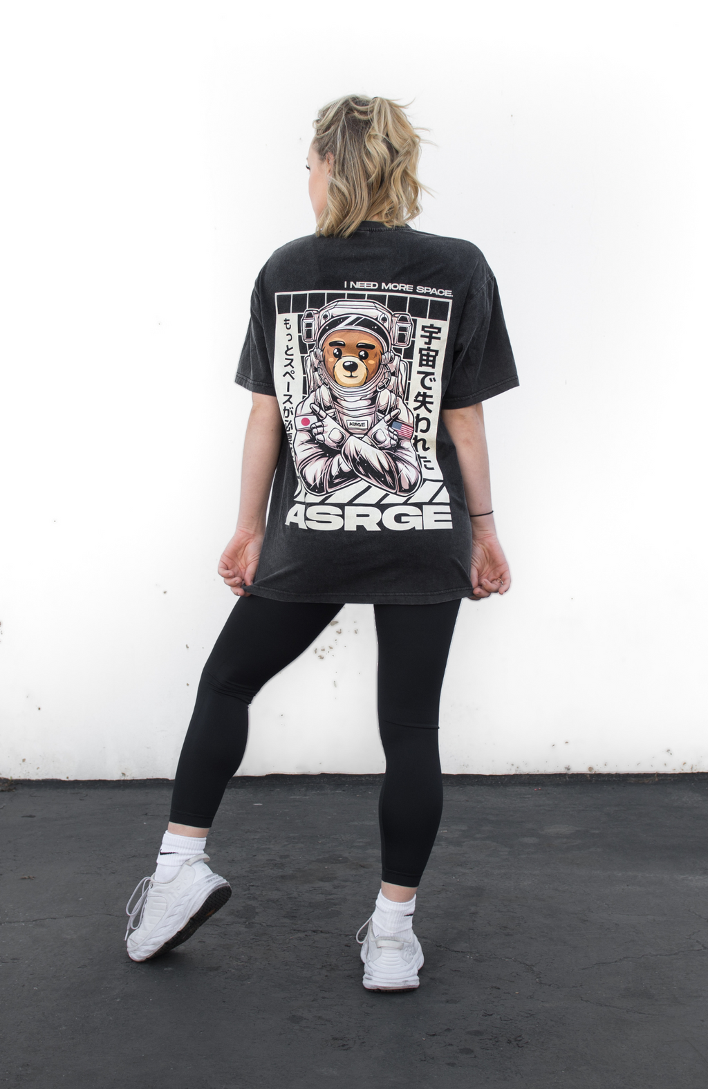 Space Darebear  // Oversized Vintage (Unisex)