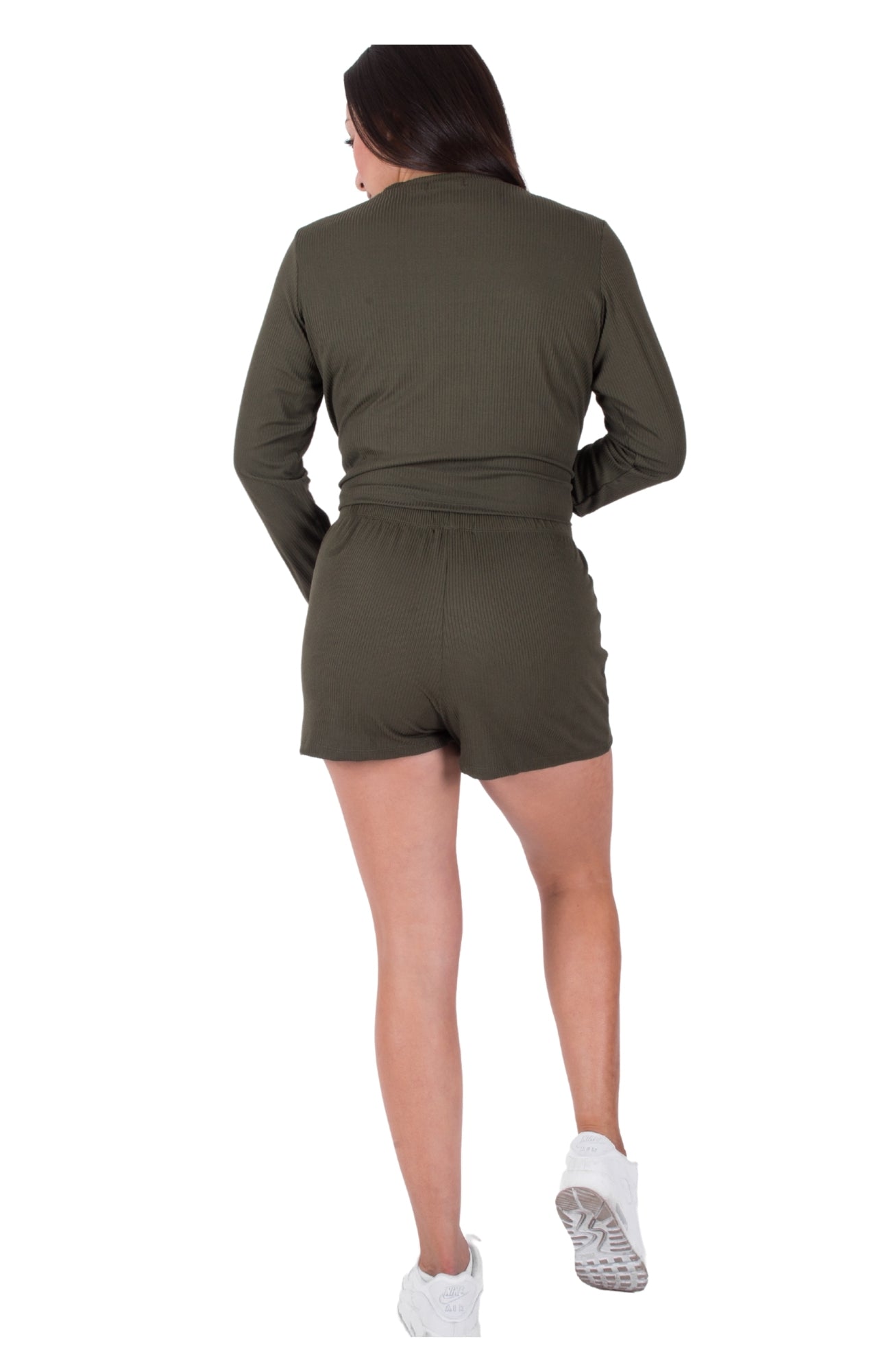 Stay Breezy Set - Olive