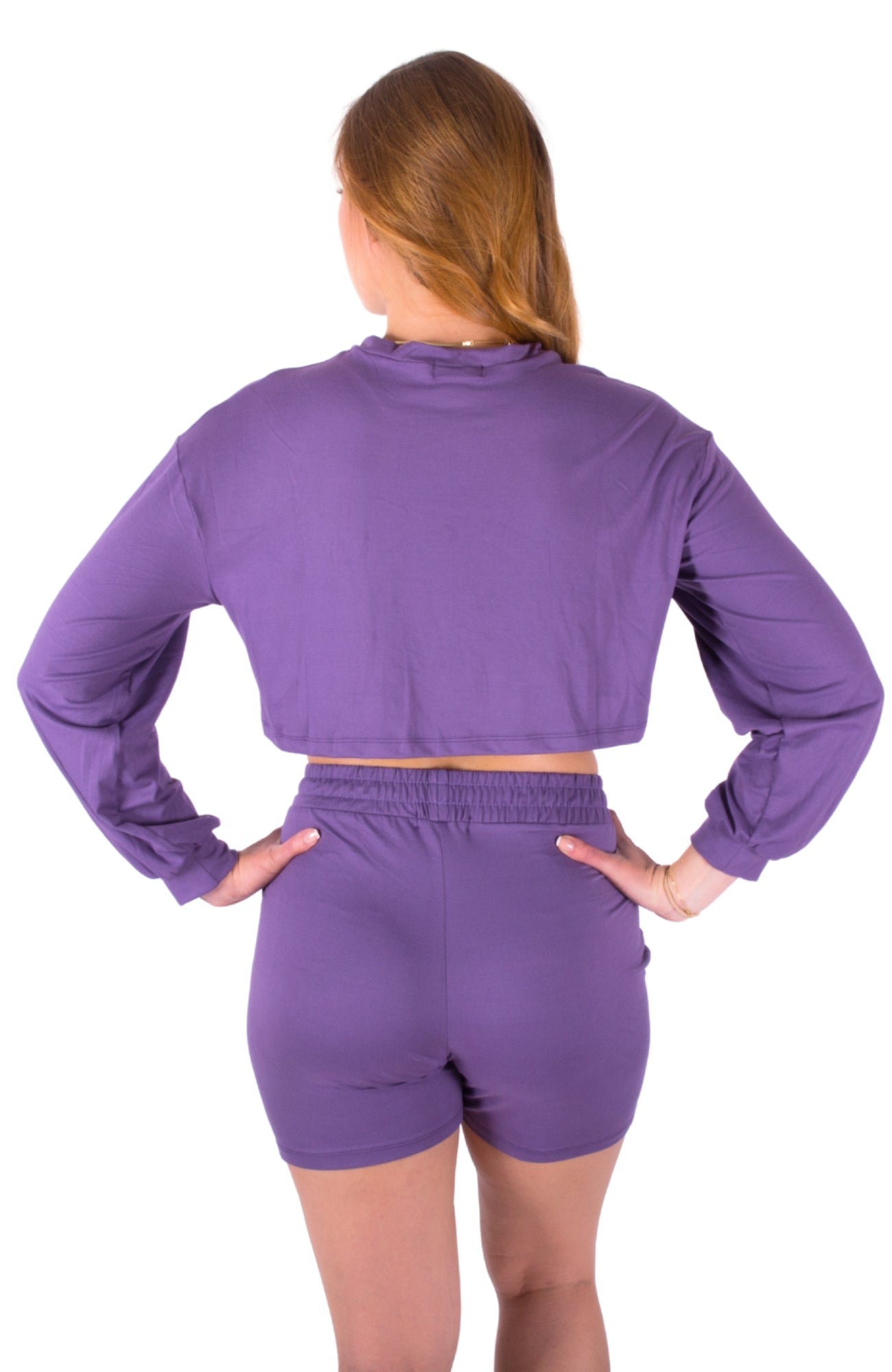 Too Good For You Set -  Plum