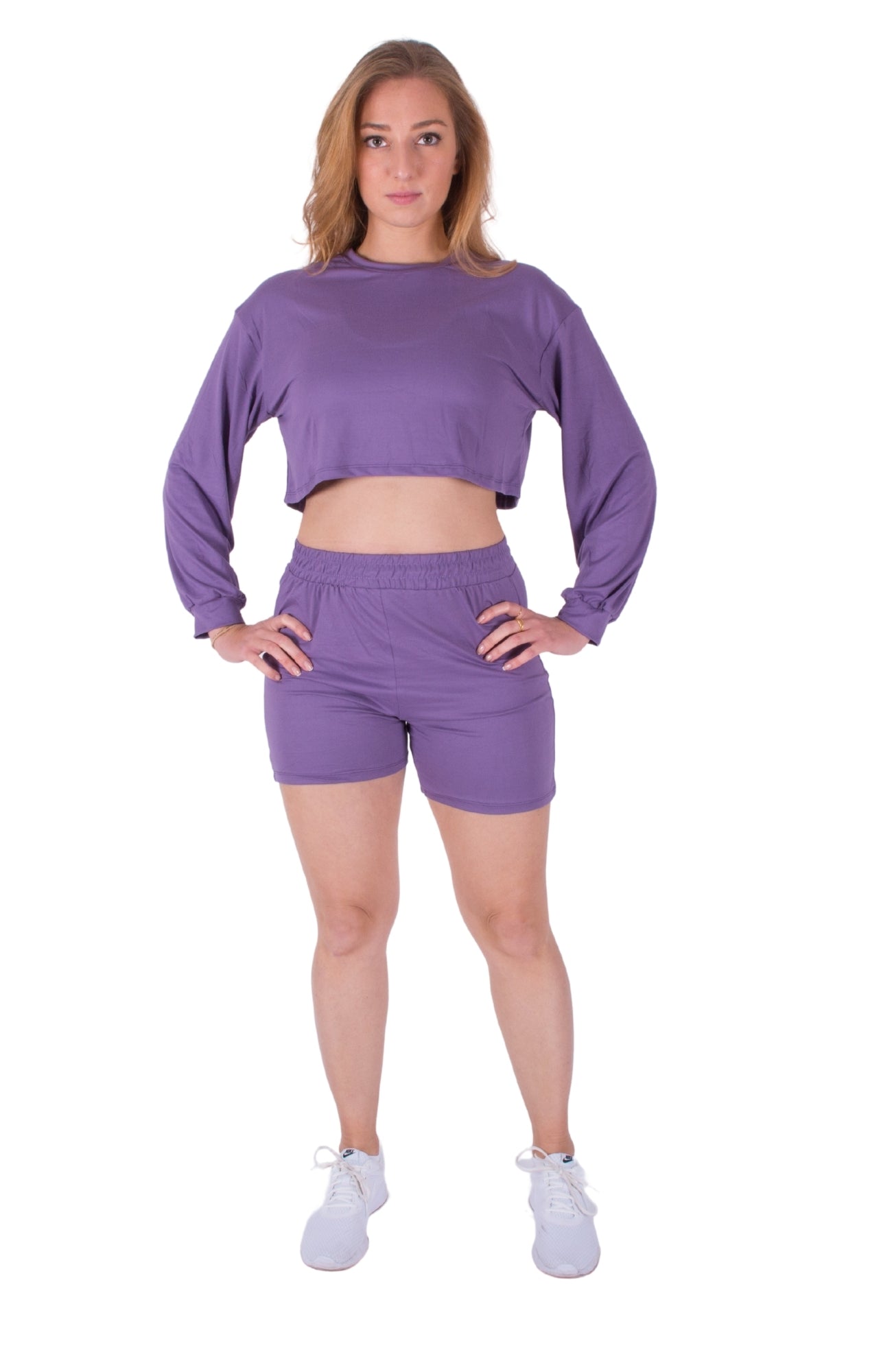 Too Good For You Set -  Plum