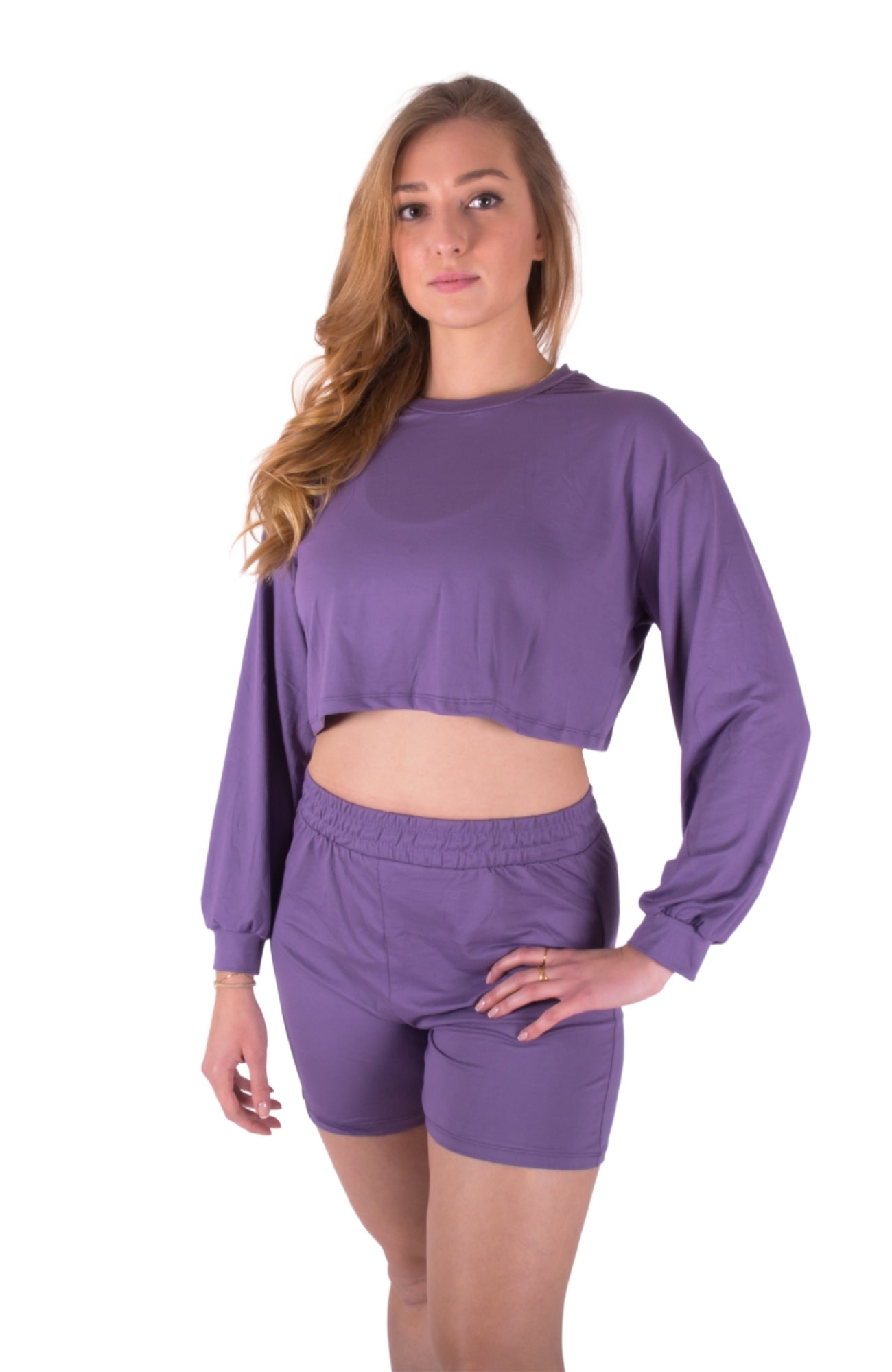 Too Good For You Set -  Plum