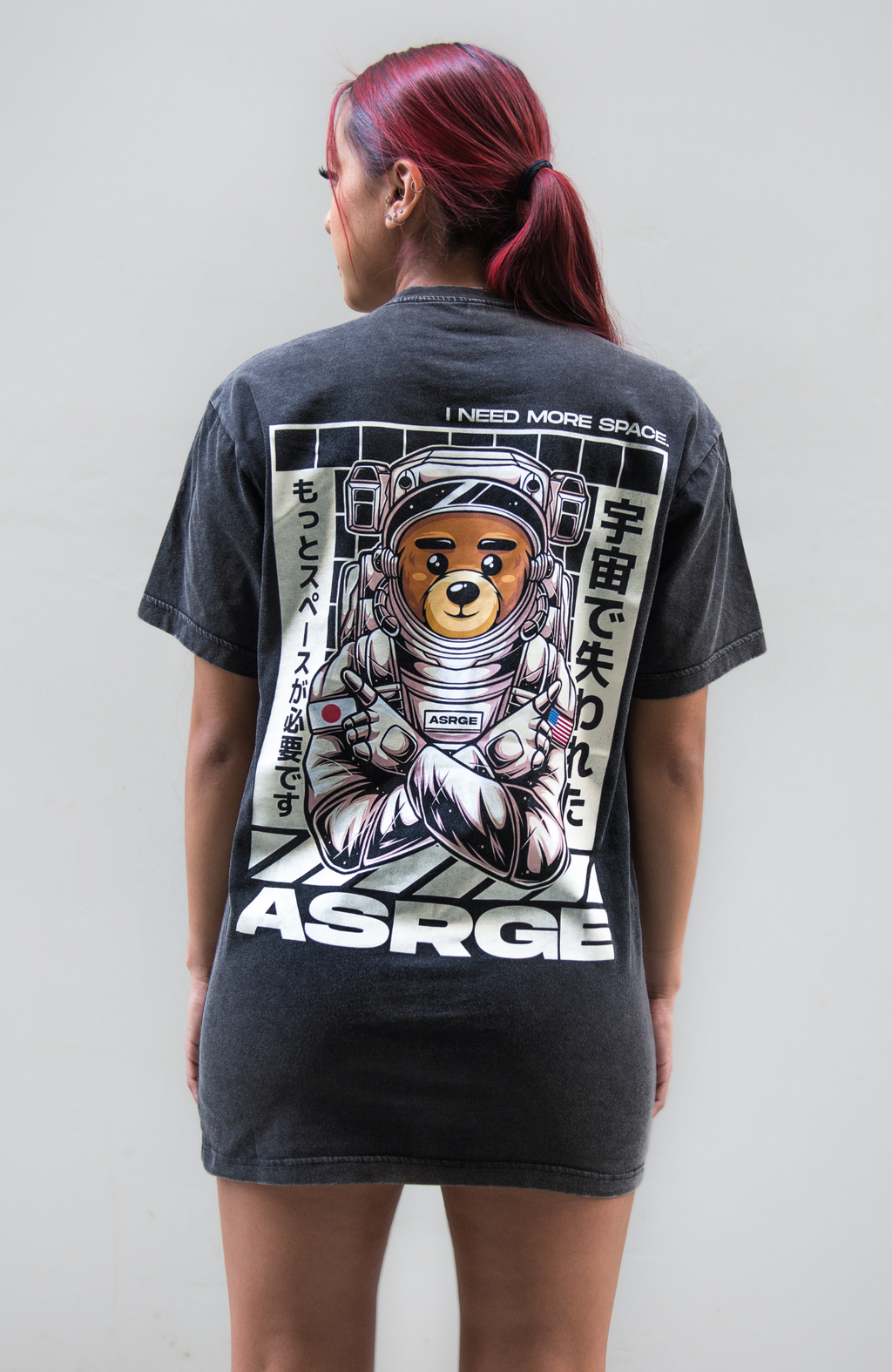 Space Darebear  // Oversized Vintage (Unisex)