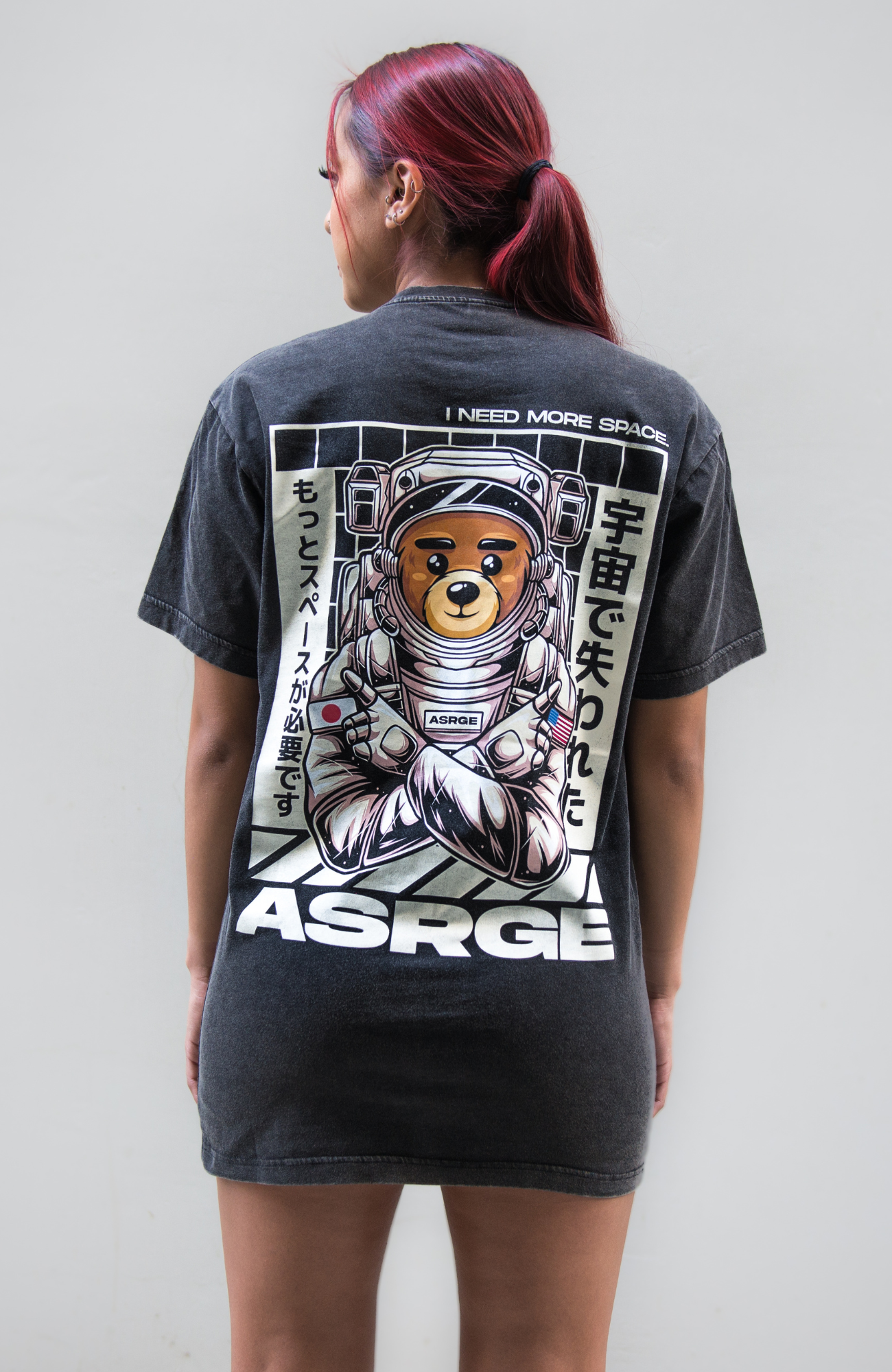 Space Darebear  // Oversized Vintage (Unisex)
